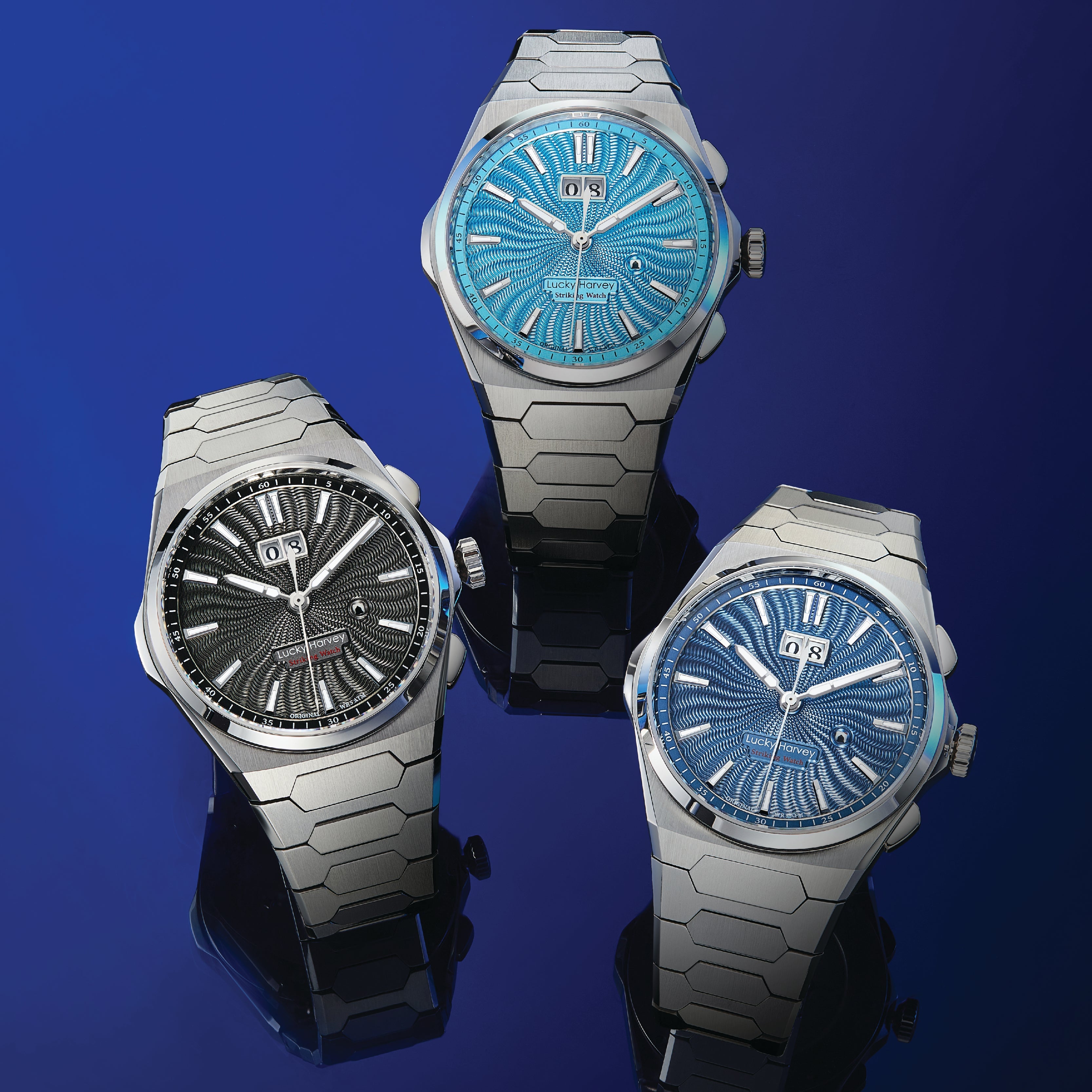Sound Of Nature Ice Blue Chiming Limited Edition Automatic Watch