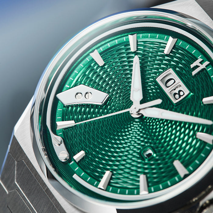 Sound Of Nature Guilloche Dial Green Titanium Chiming Limited Edition Automatic Watch