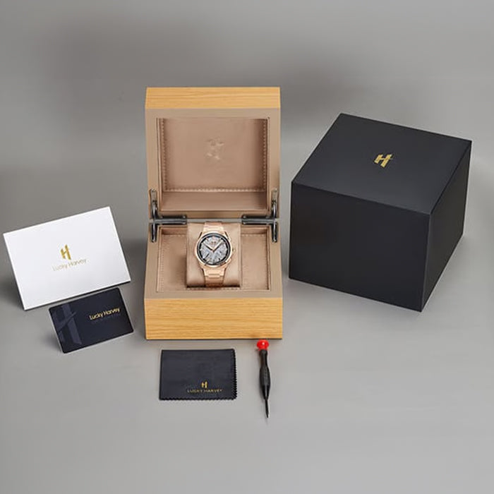 Sound Of Nature Muonionalusta Meteorite Dial Rose Gold Titanium Chiming Limited Edition Automatic Watch