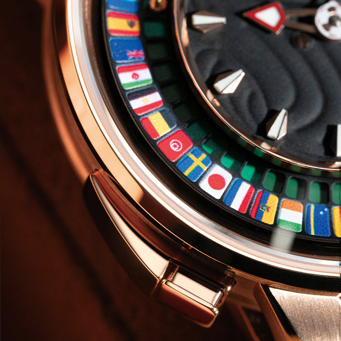 Sports Series Rose Gold World Football Limited Edition Automatic Watch