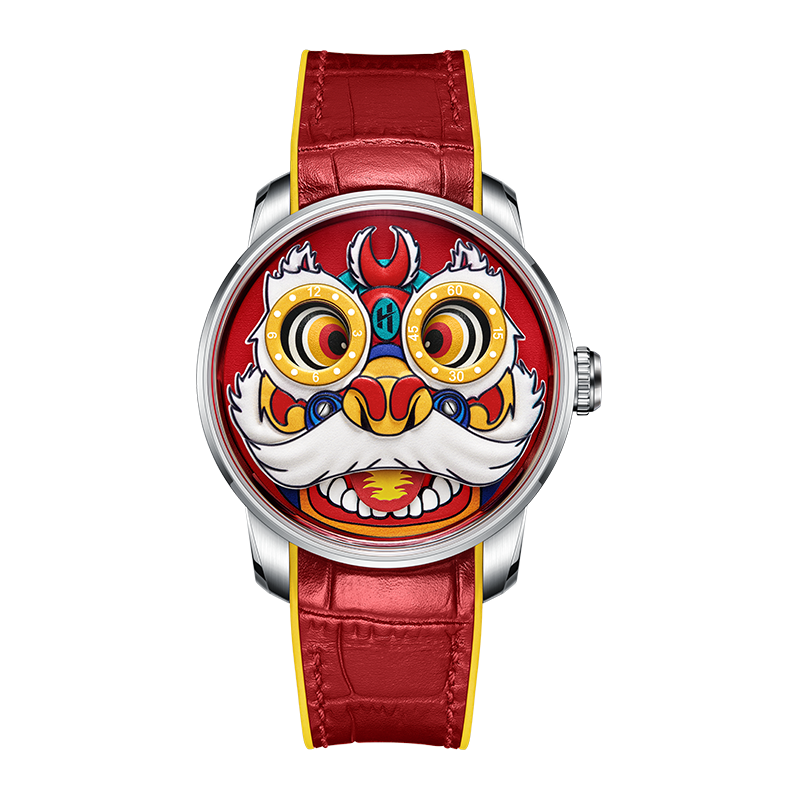 Lucky Harvey | Lion Dance Automatic Watch | Cultural Celebrations