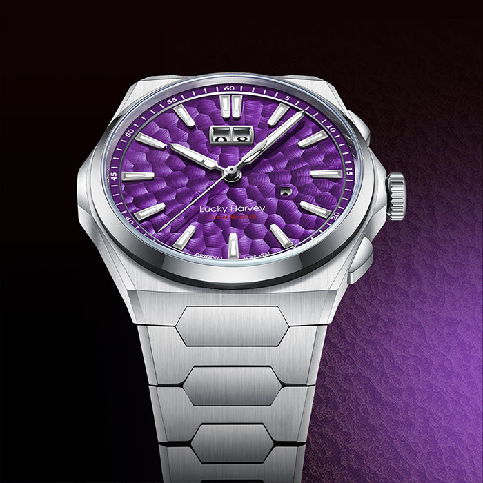 Sound Of Nature Big Date Purple Hammer Chiming Limited Edition Automatic Watch