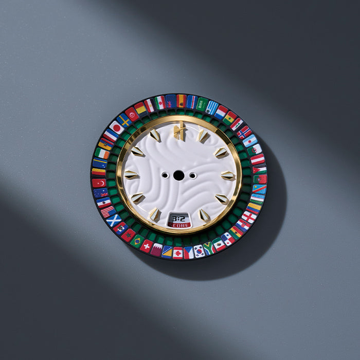 Sports Series Silver World Football Limited Edition Automatic Watch