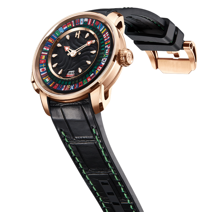 Sports Series Rose Gold World Football Limited Edition Automatic Watch