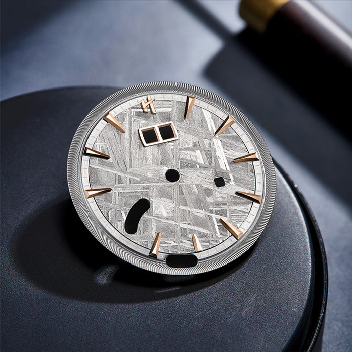Sound Of Nature Muonionalusta Meteorite Dial Silver Titanium Chiming Limited Edition Automatic Watch