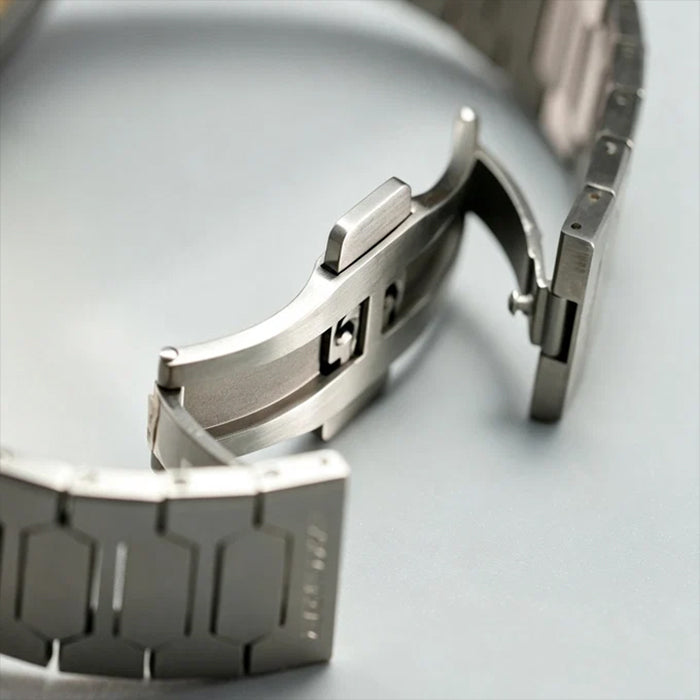 Sound Of Nature Hand-Engraved Brushed Dial Green Titanium Chiming Limited Edition Automatic Watch