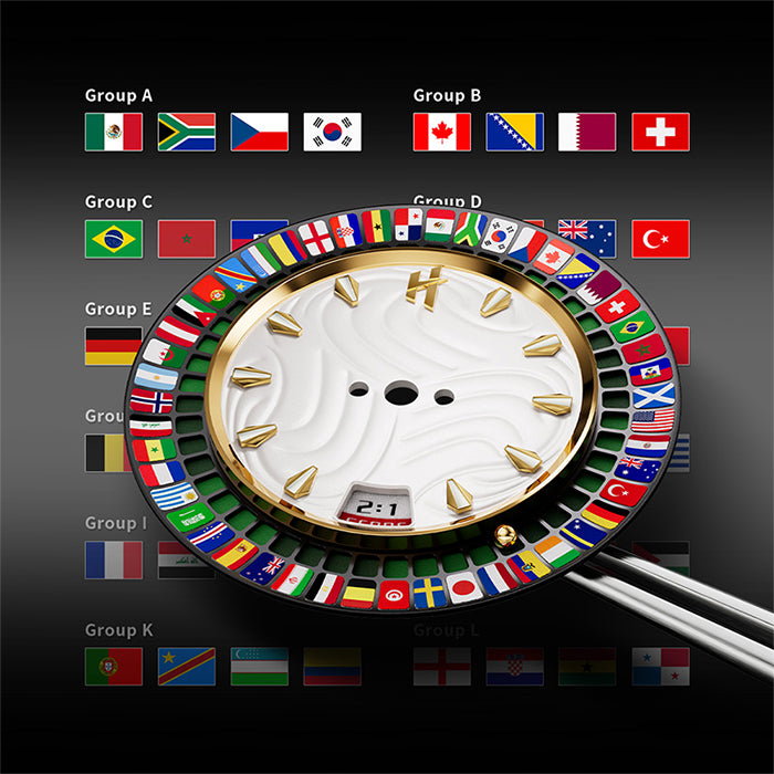 Sports Series Silver World Football Limited Edition Automatic Watch