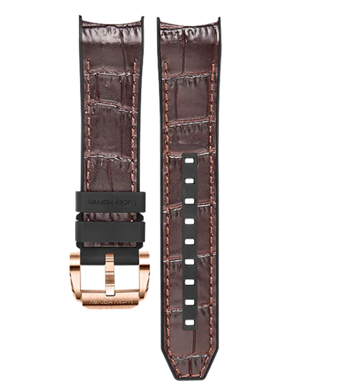 Gold Skull Watch Strap