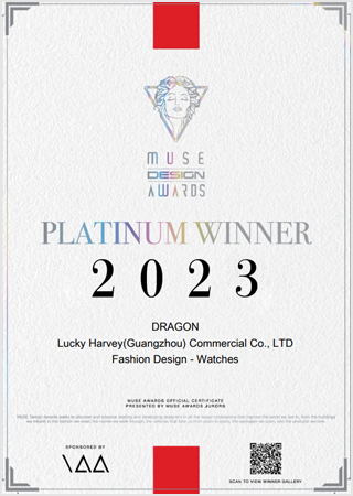 MUSE Design Awards Platinum WINNER