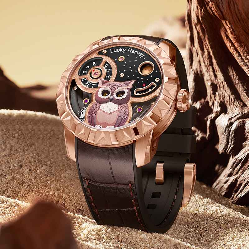 Owl <br/>（Rose Gold）