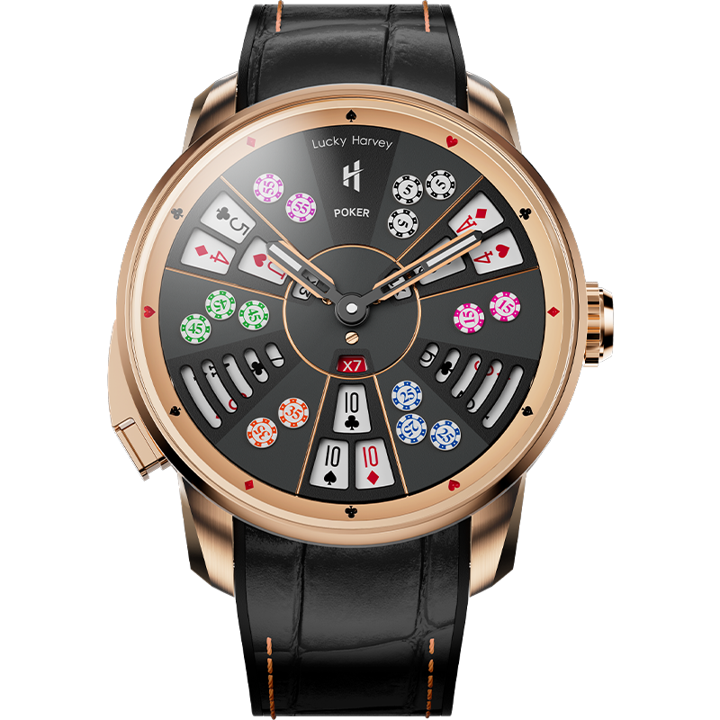 Three-public Poker (Rose Gold)