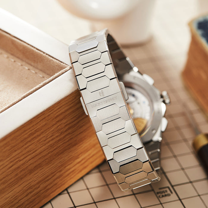 Sound Of Nature Muonionalusta Meteorite Dial Silver Titanium Chiming Limited Edition Automatic Watch