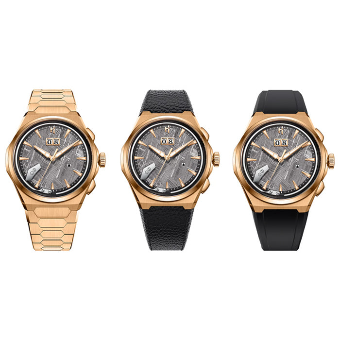 Sound Of Nature Muonionalusta Meteorite Dial Rose Gold Titanium Chiming Limited Edition Automatic Watch