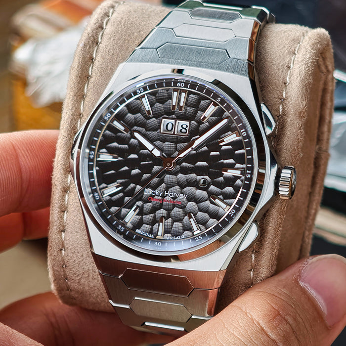 Lucky Harvey Black Hammer Chiming Watch | Hour Repeater Limited 300