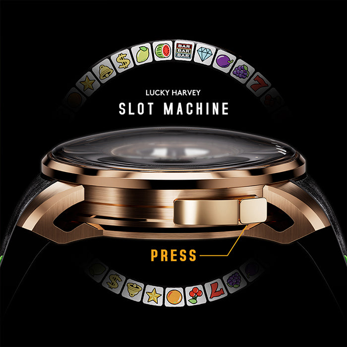 Lucky Harvey Rose Gold Slots Machine Watch | Limited 100
