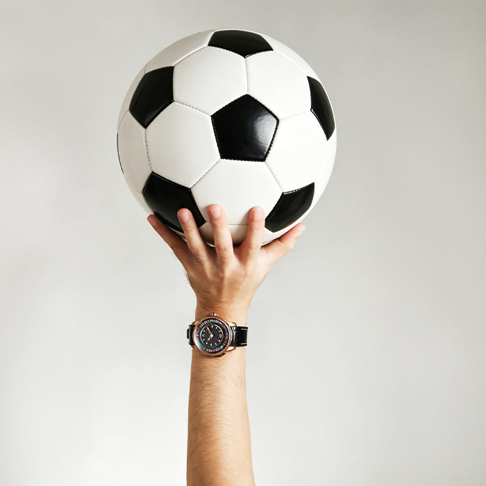 Sports Series Rose Gold World Football Limited Edition Automatic Watch