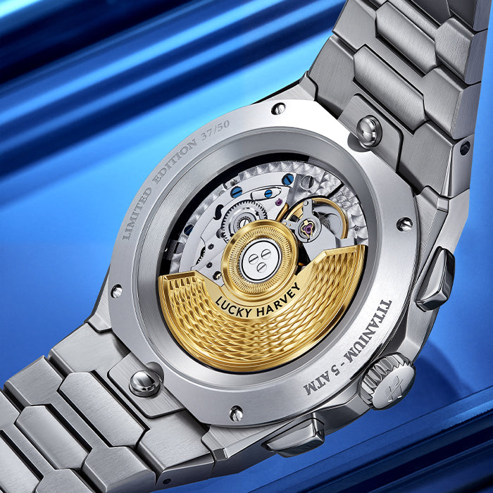 Sound Of Nature Muonionalusta Meteorite Dial Yellow Titanium Chiming Limited Edition Automatic Watch