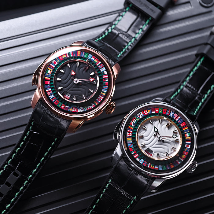 Sports Series Rose Gold World Football Limited Edition Automatic Watch