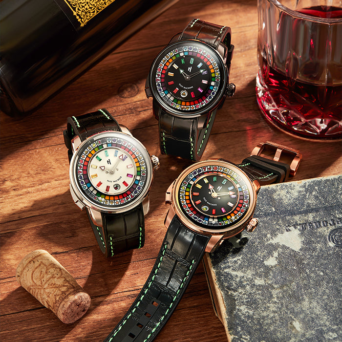 Casino Series Silver Slots Machine Limited Edition Automatic Watch