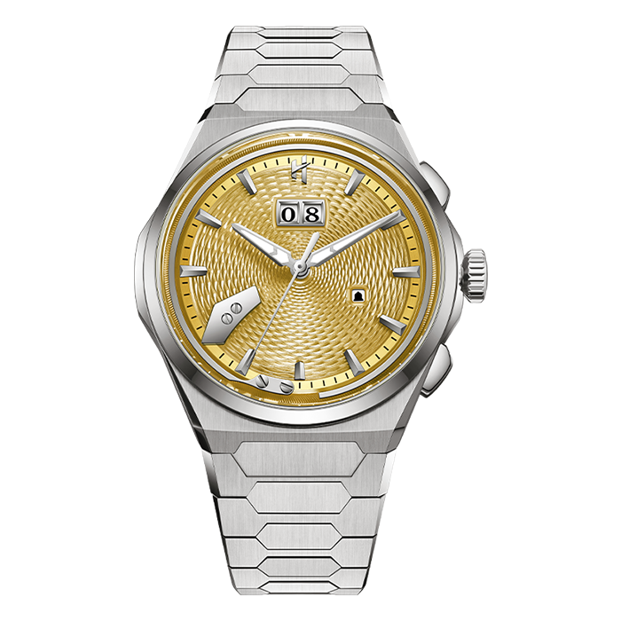 Sound Of Nature Guilloche Dial Yellow Titanium Chiming Limited Edition Automatic Watch