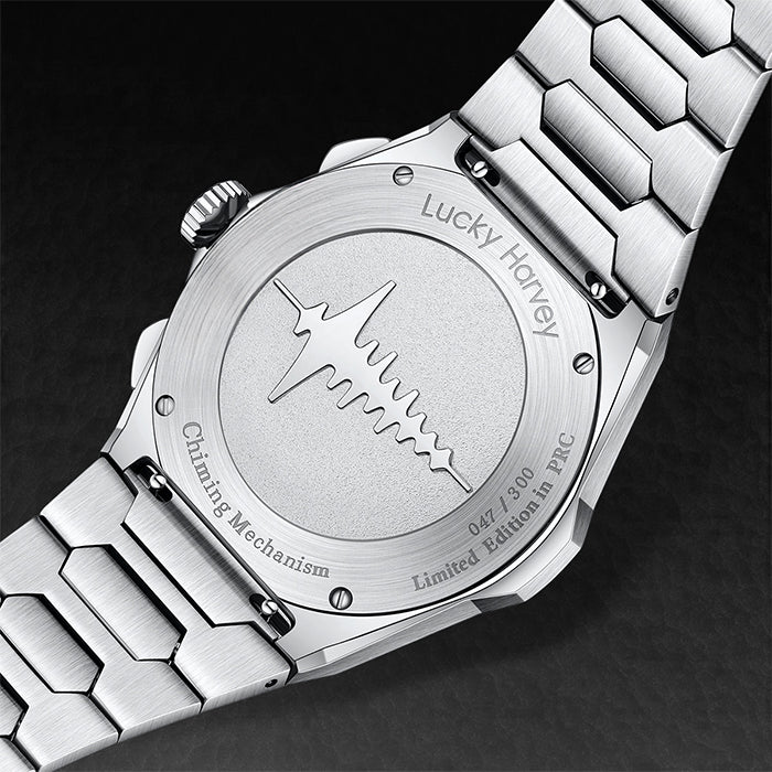 Lucky Harvey Black Hammer Chiming Watch | Hour Repeater Limited 300