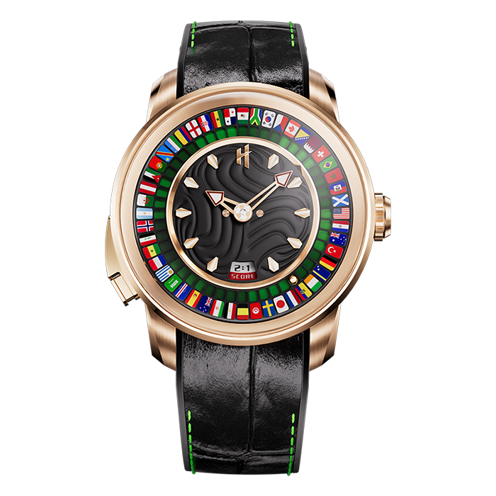Sports Series Rose Gold World Football Limited Edition Automatic Watch
